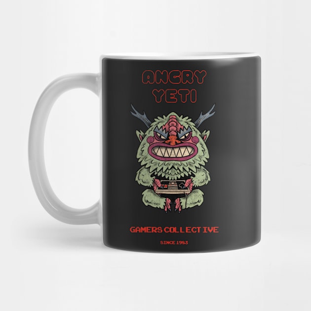 Angry Yeti Retro Gamers Collective by rudyfaber